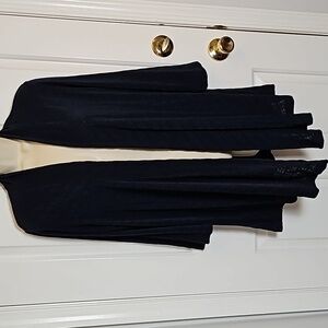 Chico's Travelers, Drop Needle Jacket in India Ink (navy), size 2 (L/12)